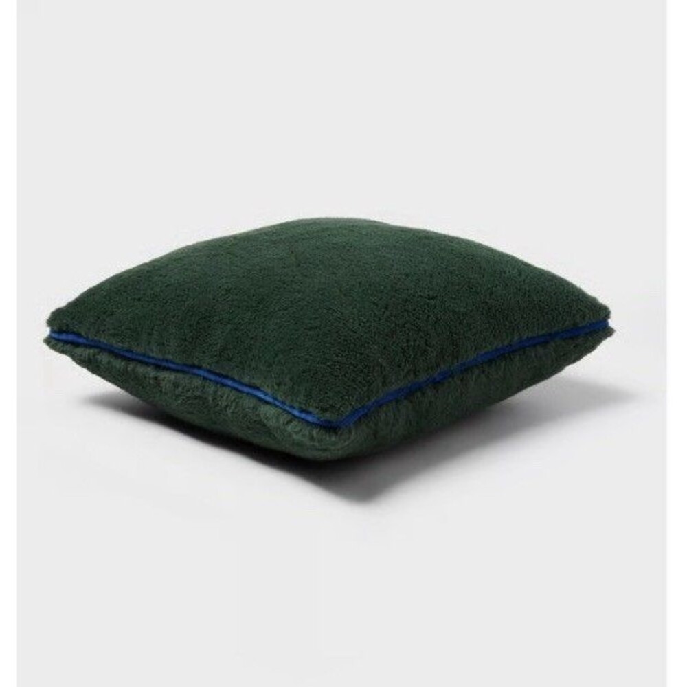 Faux Green Shearling 2 Pk Of Decorative Pillows Room Essentials 18”x18”